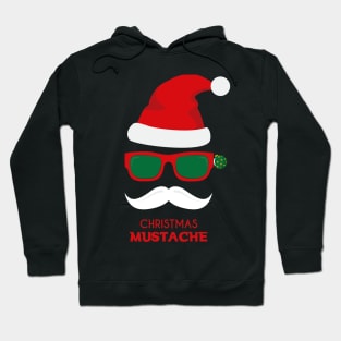 santa mustache shirt Hoodie